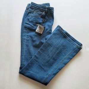 NWT Massimo Dutti high rise short flare jeans